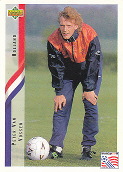 Peter Van Vossen Netherlands Upper Deck World Cup 1994 Eng/Spa #179